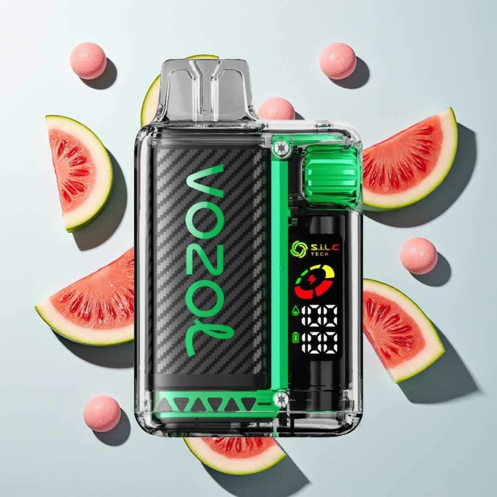 VOZOL Vista 20000 Puffs Watermelon Bubble Gum Rechargeable OLED